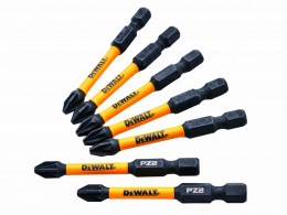 DeWalt 5+2 PZ2 Screwdriver Bit Pack £4.99